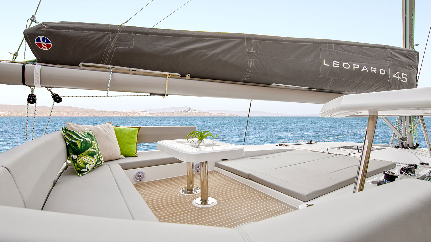 how much does a leopard 45 catamaran cost