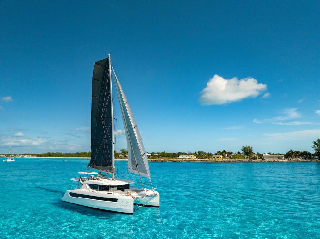 Leopard 46 Sailing Bahamas