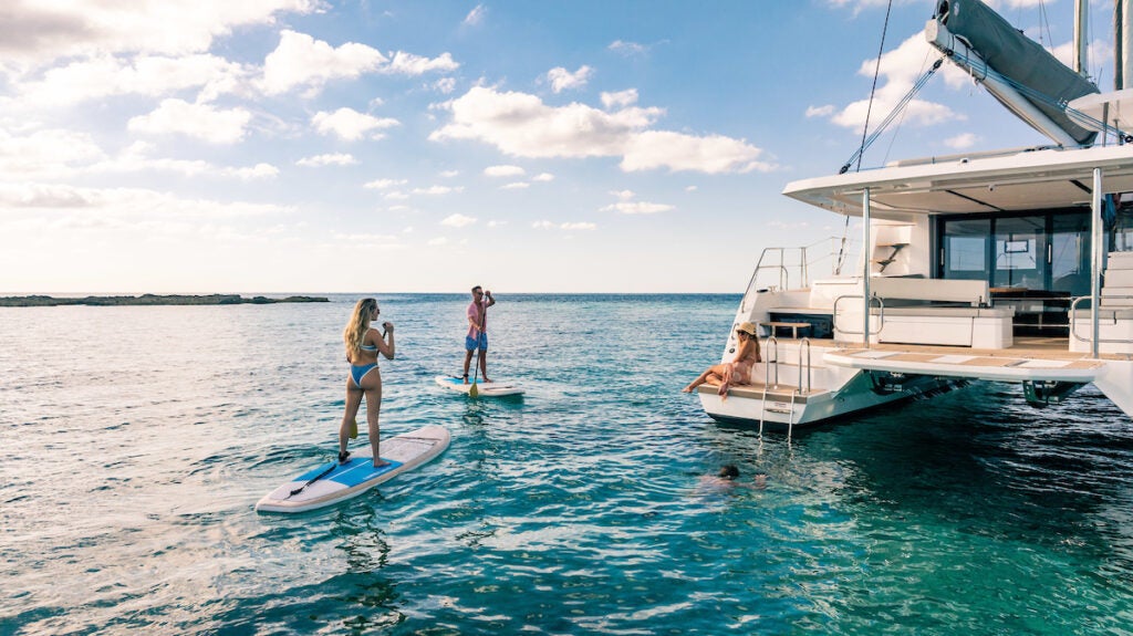 Leopard 46 paddleboards