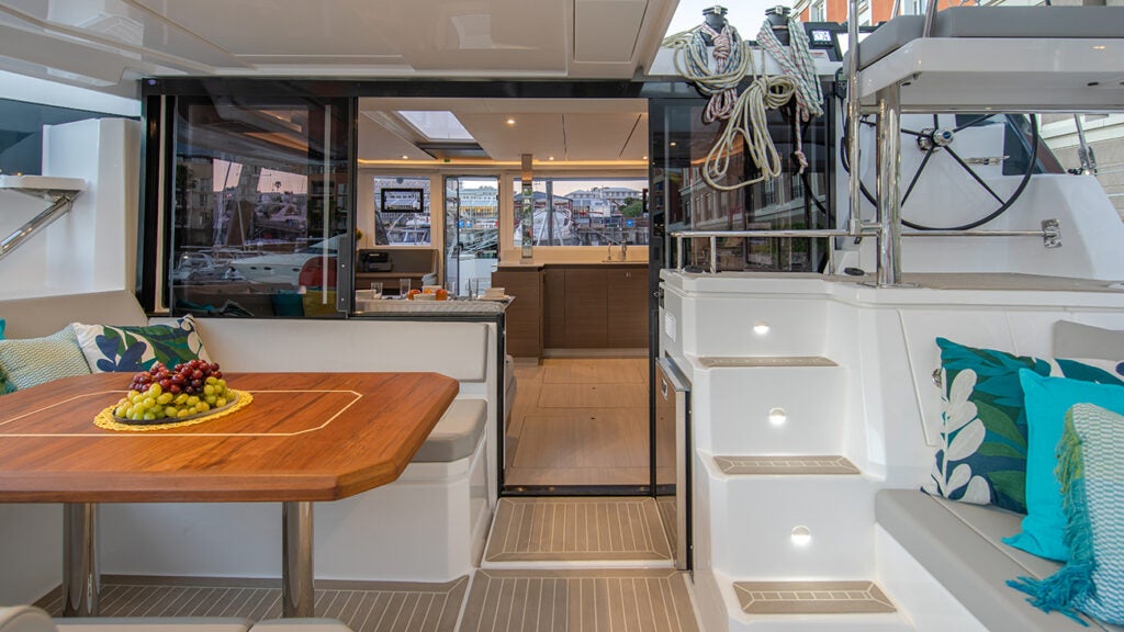 Leopard 42 Aft Cockpit