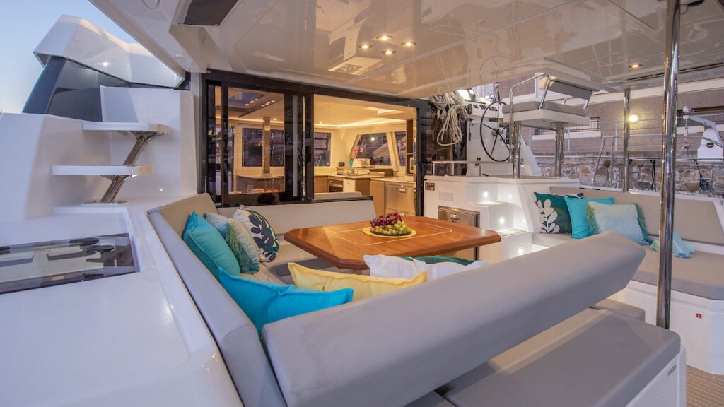 Leopard 42 Aft Cockpit