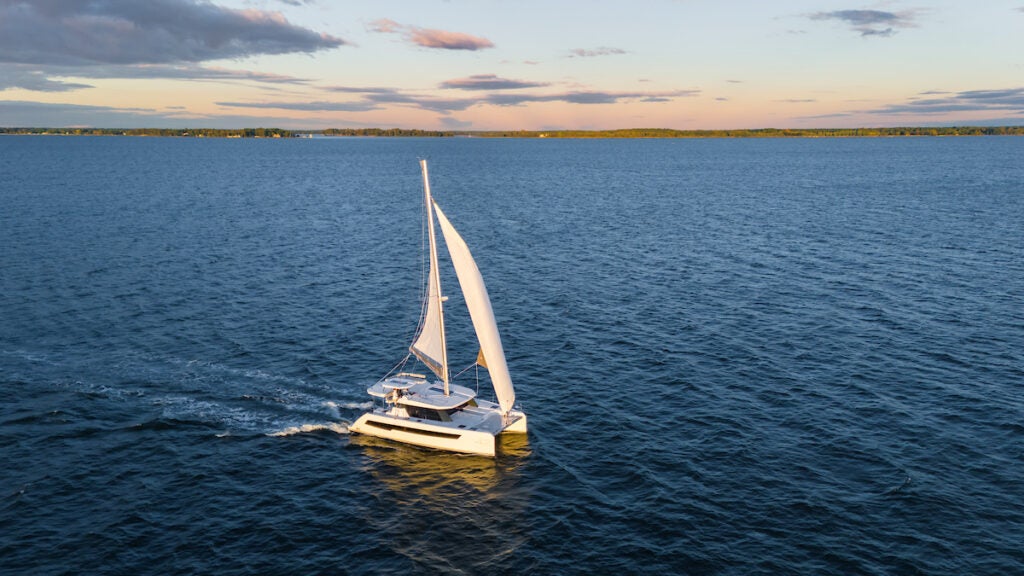 Leopard 42 sailing
