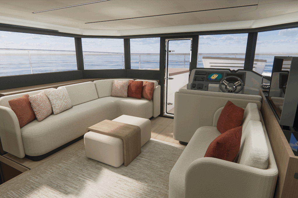Leopard 53 Powercat New Salon