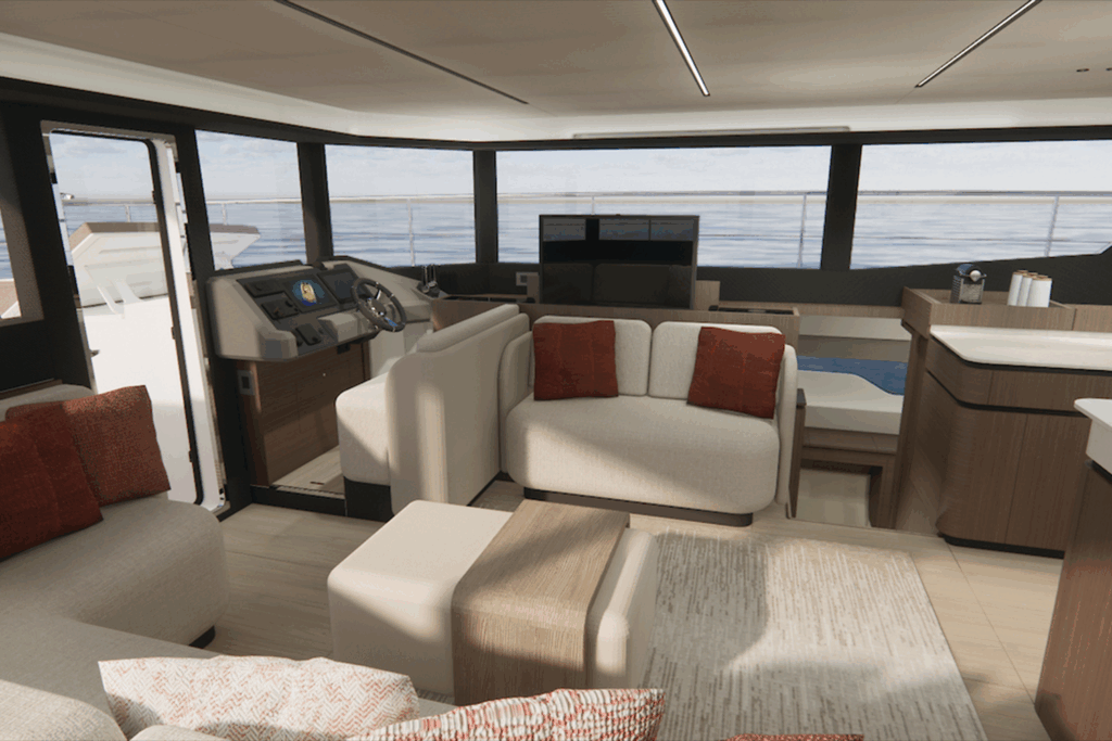 Leopard 53 Powercat New Salon