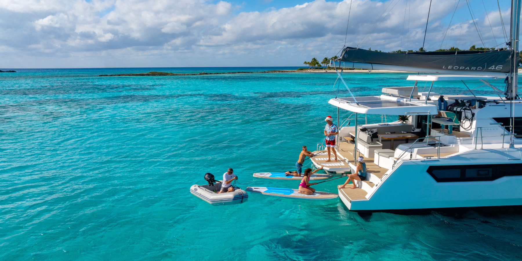 Leopard 46 Sailing Catamaran: Interior Layouts, New Features and Hybrid ...