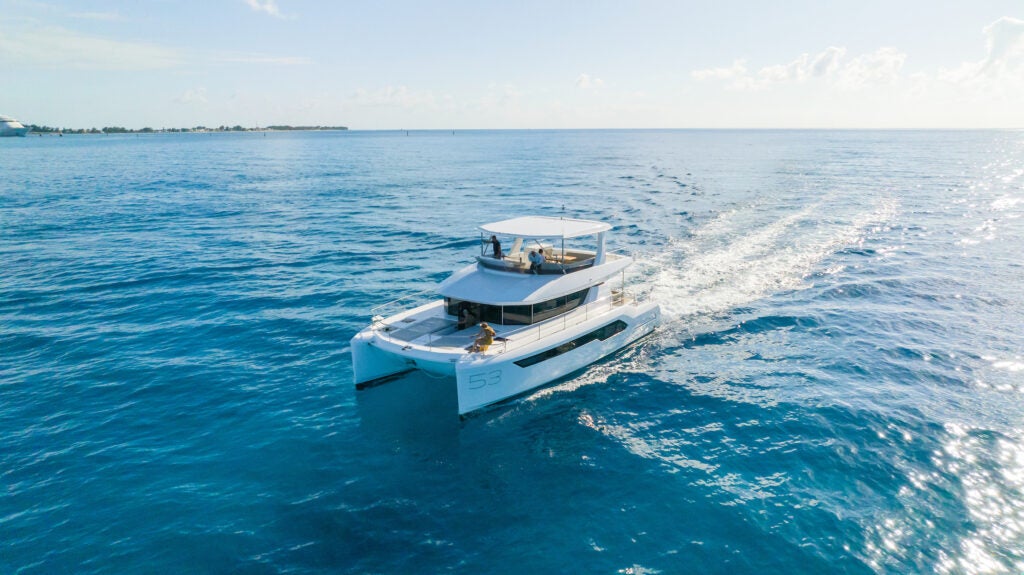 Leopard 53PC Bahamas cruising