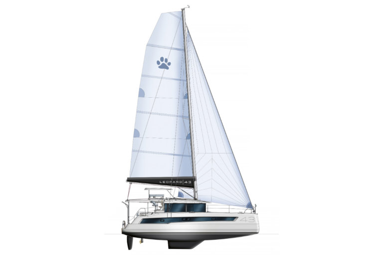 Leopard 43 Sail plan